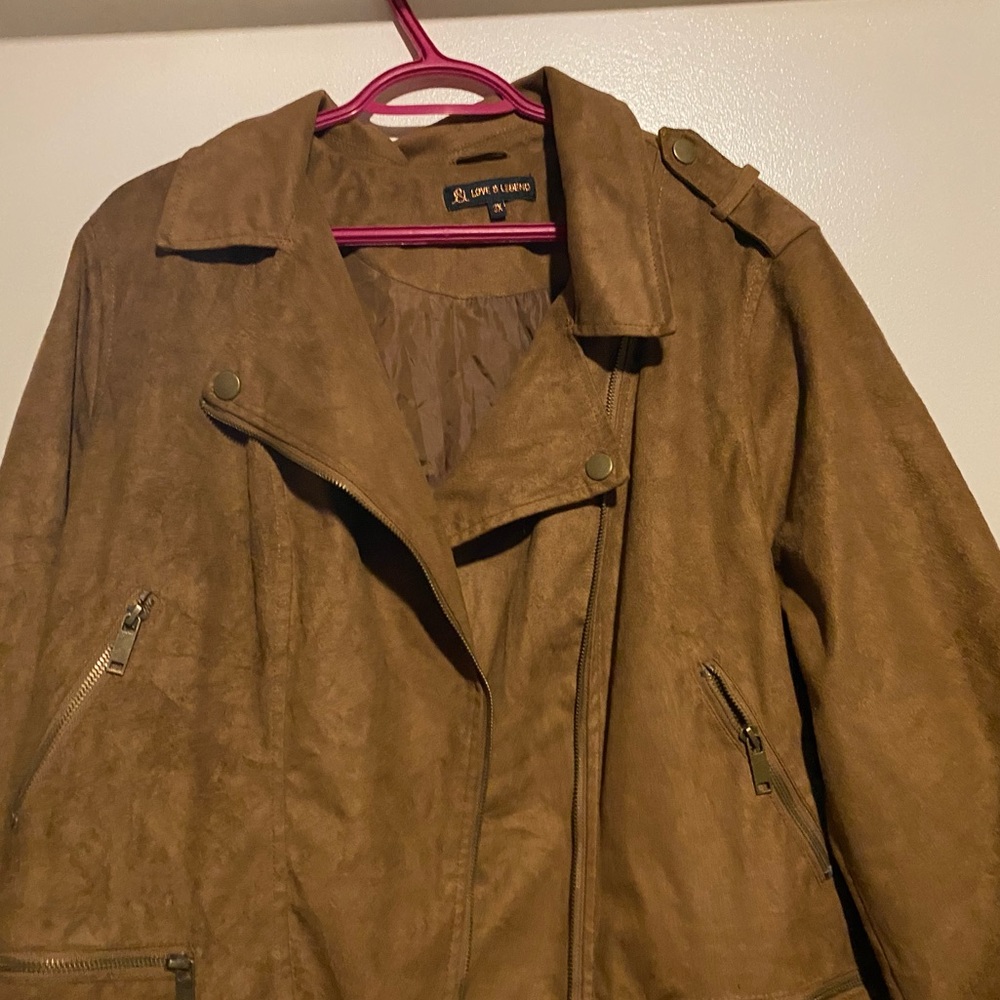 LOVE & LEGEND SUEDE JACKET - Picture 3 of 16